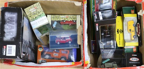 Three Eddie Stobard Ltd lorries, boxed Corgi etc